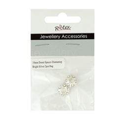 AussieSuperStore Jewellery Making Supplies JF Donut Diamante Spacer JF Donut Diamante Spacer | Jewellery Making Accessories 9323823135263 JF930